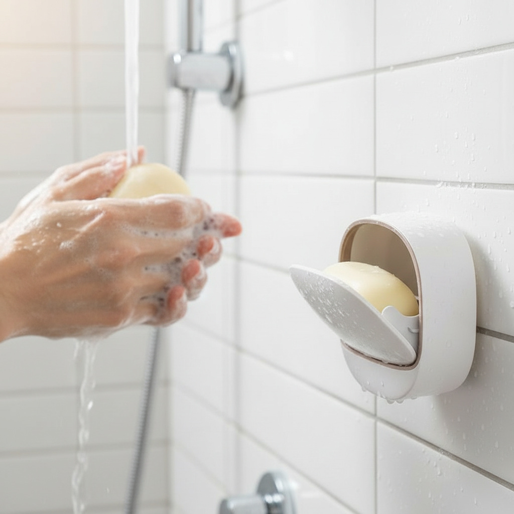 Soap Dish with Drainage Box